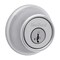 Kwikset Kwikset SmartKey Security Satin Chrome Metal Single Cylinder Deadbolt 96600-748 - alternate 2